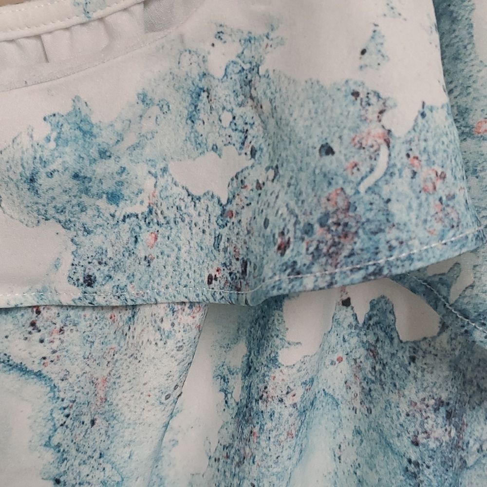 MOSSIMO Printed Water Color Jumpsuit - Size Large - Picture 4 of 6